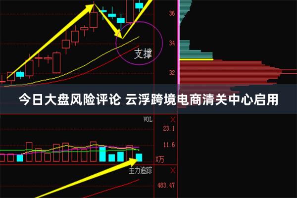 今日大盘风险评论 云浮跨境电商清关中心启用