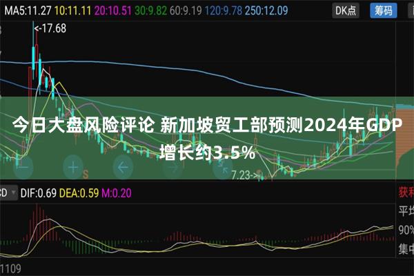 今日大盘风险评论 新加坡贸工部预测2024年GDP增长约3.5%